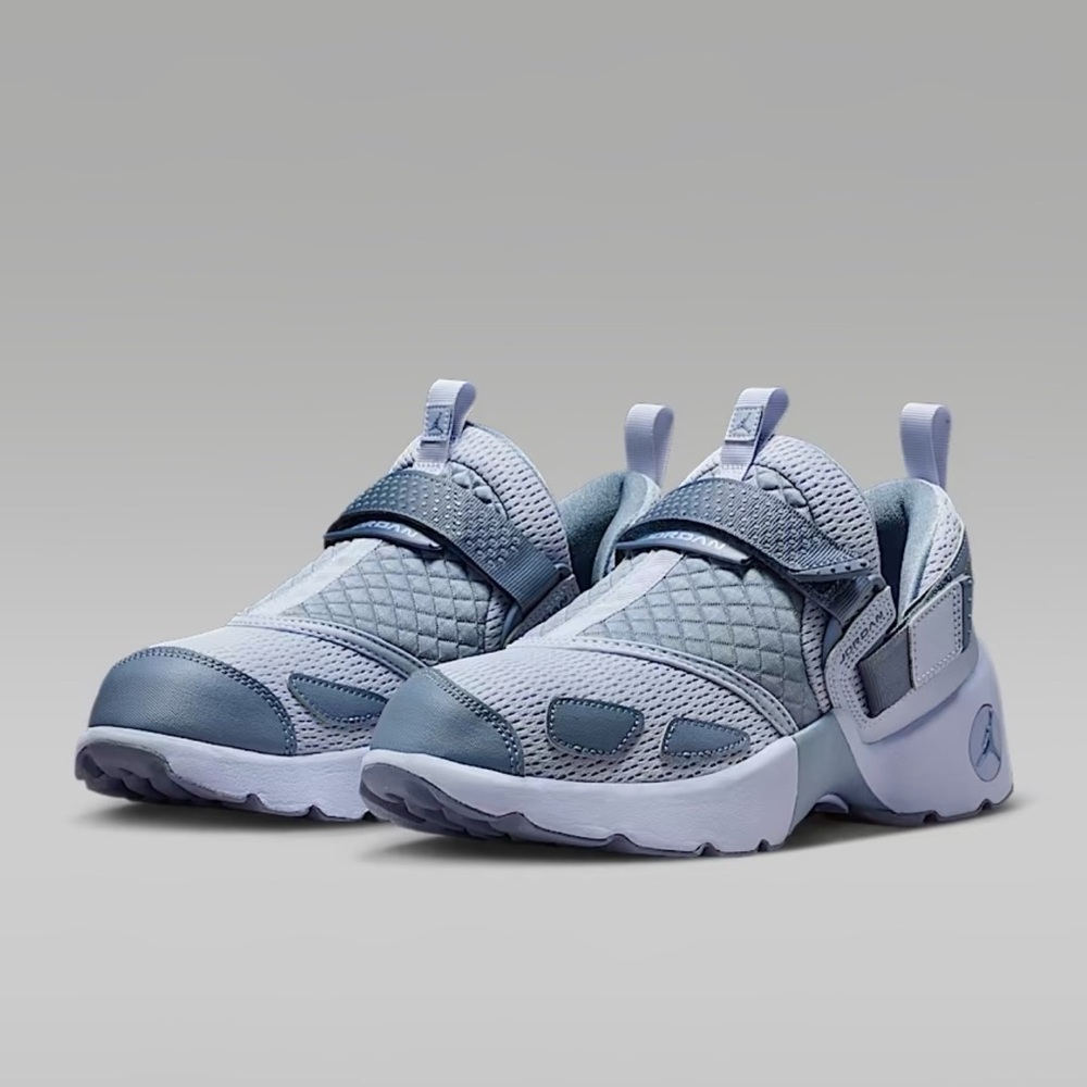 Jordan Women's Trunner  LX Sneakers in Gray and White